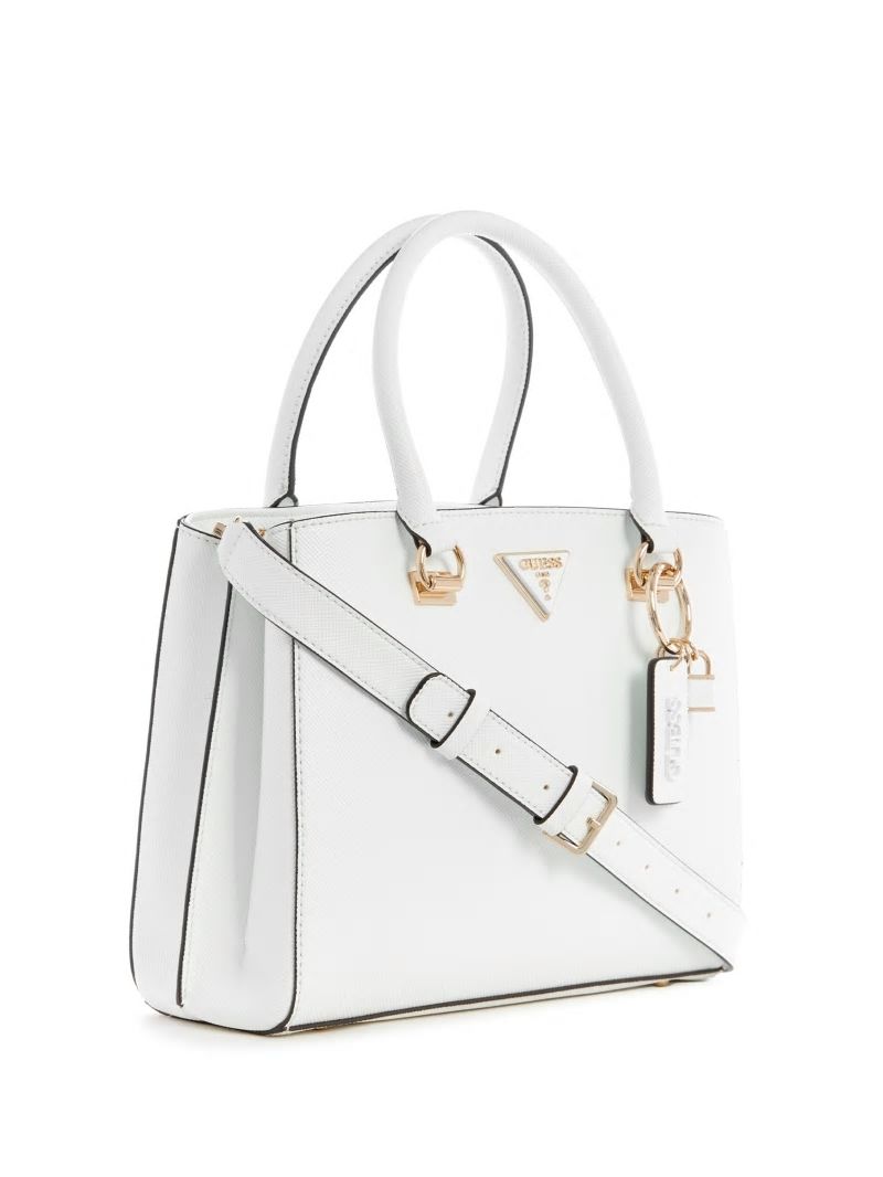 Guess Noelle Girlfriend Satchel - White Multi