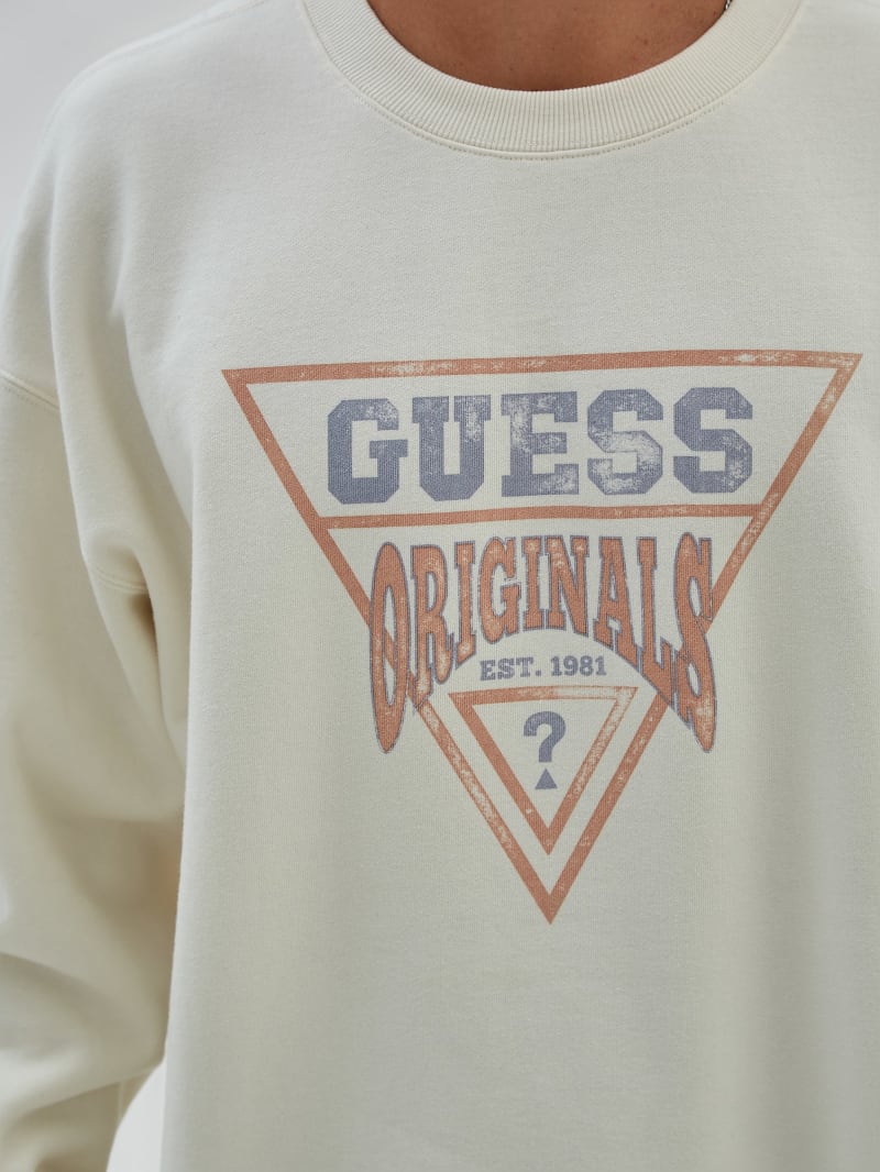 Guess GUESS Originals Vintage Dev Sweatshirt - Sandy Shore