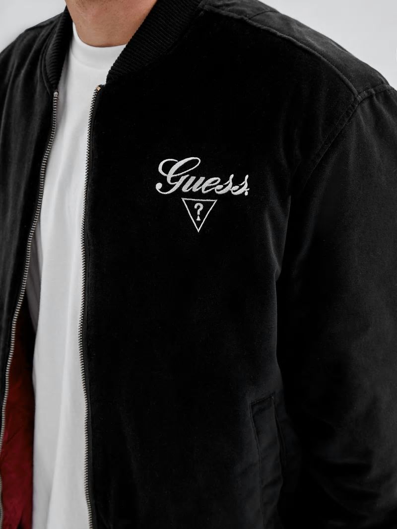 Guess GUESS Originals Reversible Flight Jacket - Black