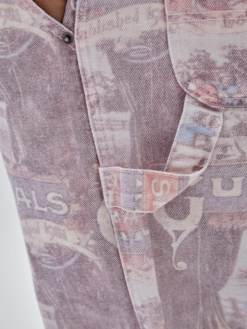 Guess GUESS Originals Vintage Carpenter Pants - Vintage Ranch Print