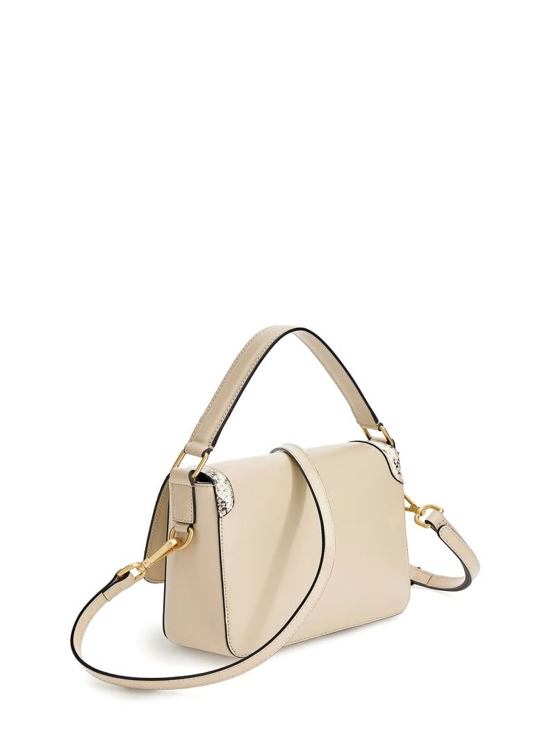 Guess Cristina Small Leather Crossbody - Multi