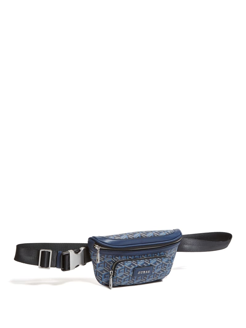 Guess Ederlo Compact Belt Bag - Dark Blue