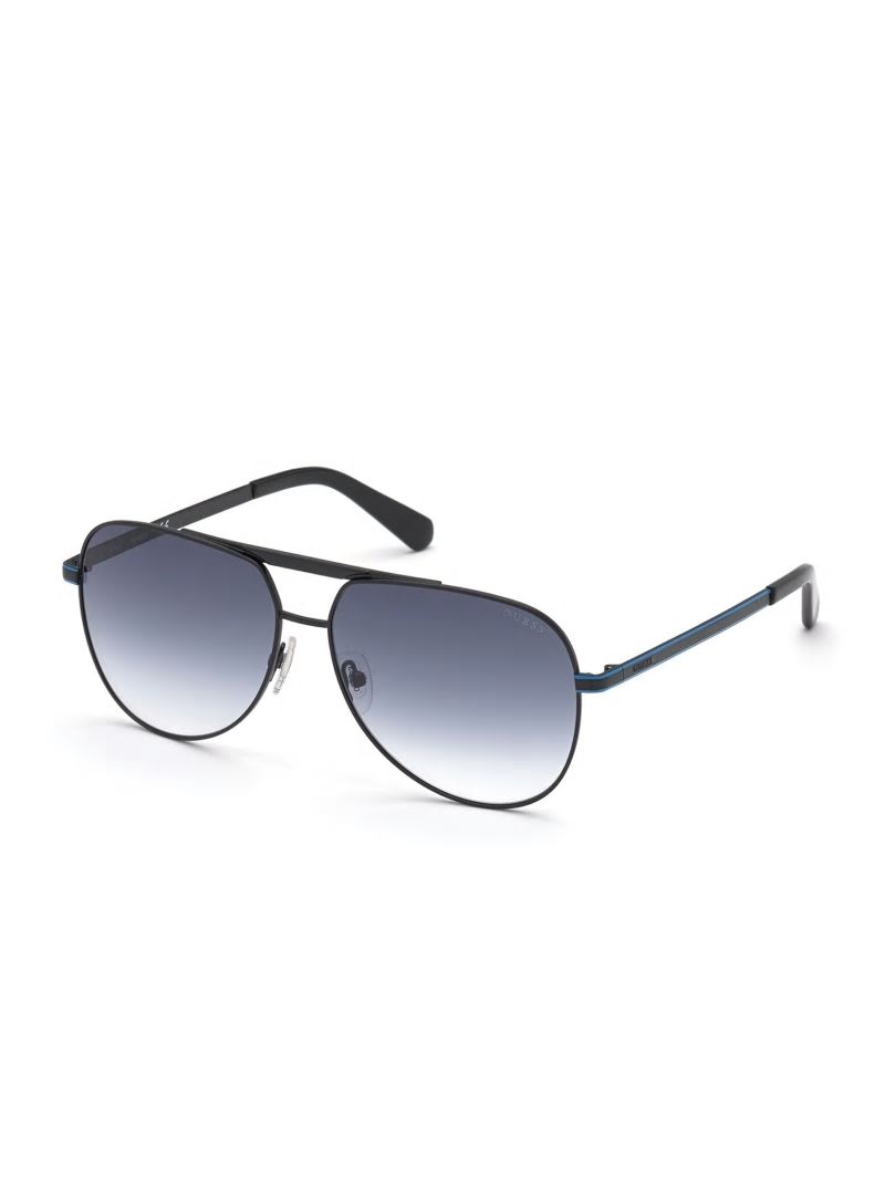 Guess Manny Aviator Sunglasses - Black