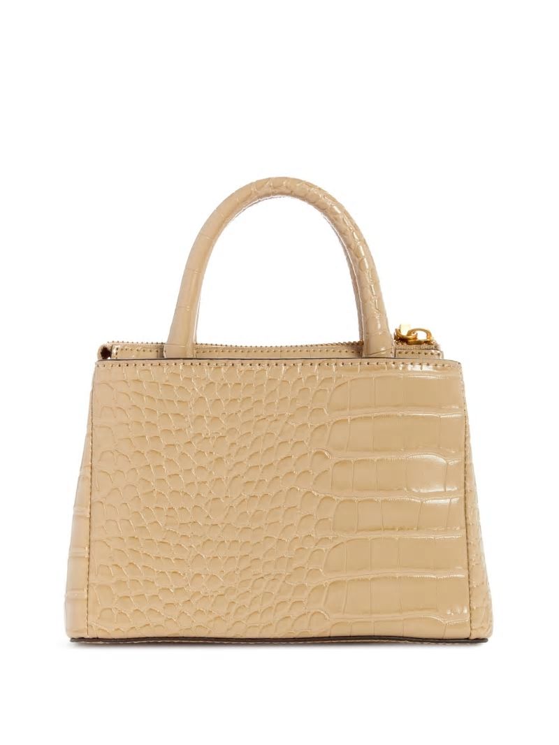 Guess G James Mini Satchel - Taupe