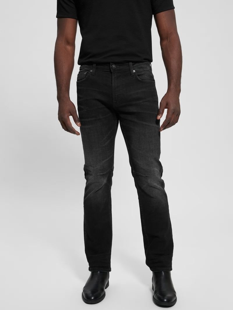 Guess Regular Straight Jeans - Glory Black