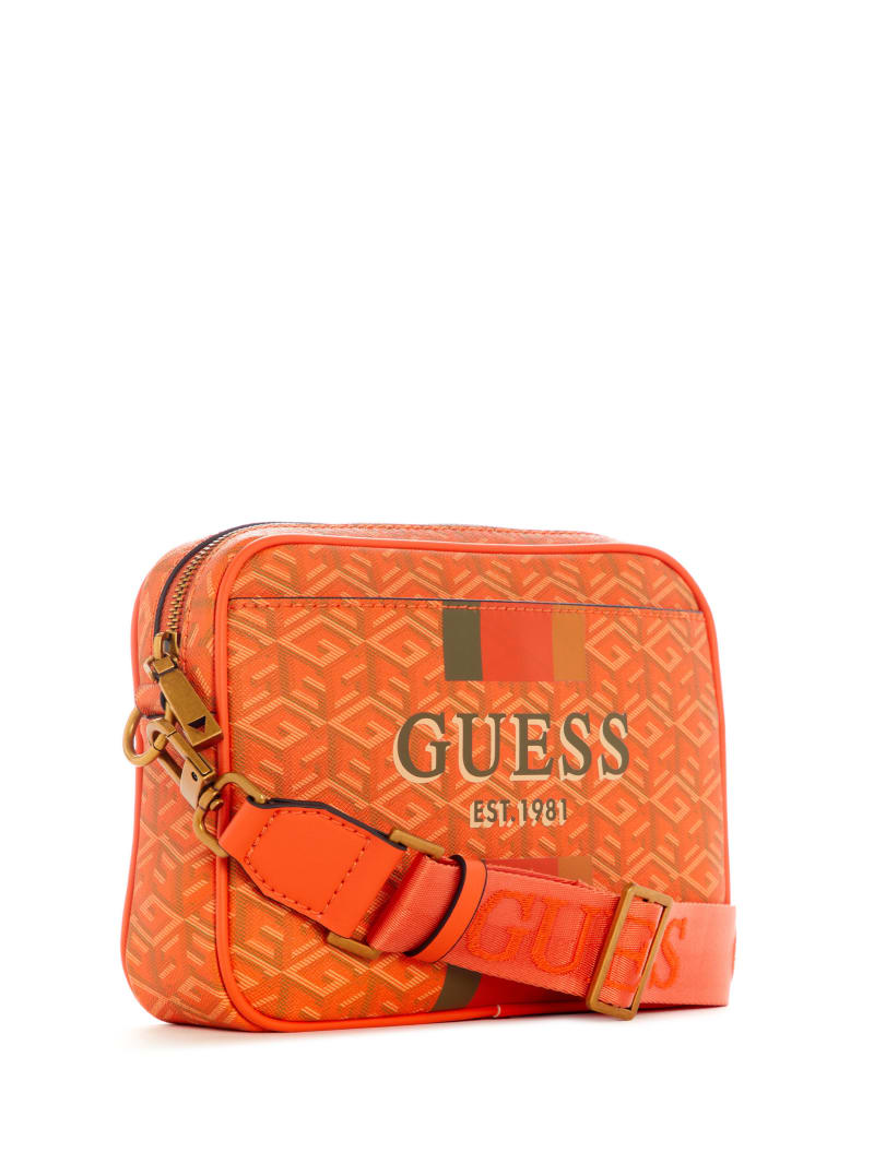 Guess Vikky Camera Bag - Orange Logo