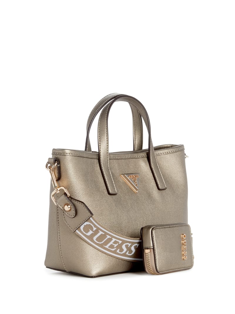 Guess Latona Mini Tote Set - Pewter