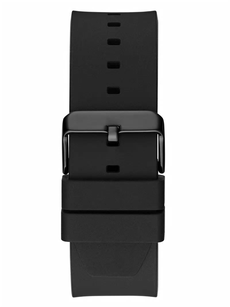 Guess Iridescent and Black Cut-Through Multifunction Watch - Black