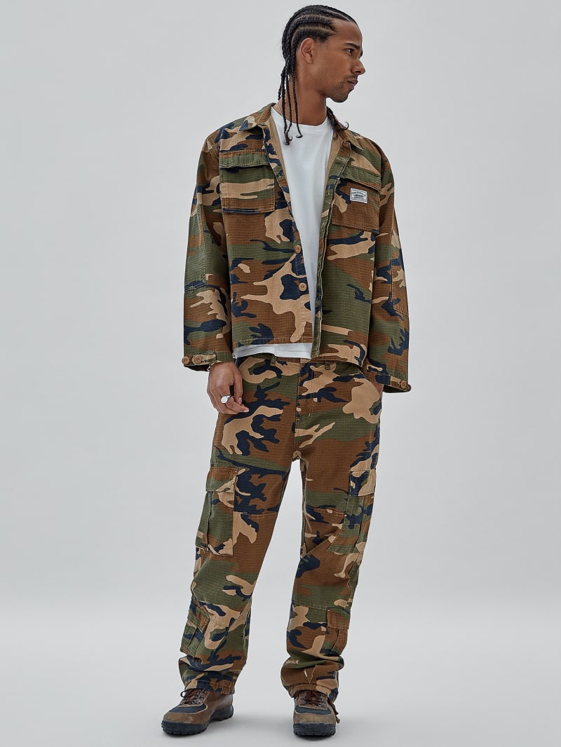 Guess GUESS Originals Ripstop Cargo Pants - Surplus Camo