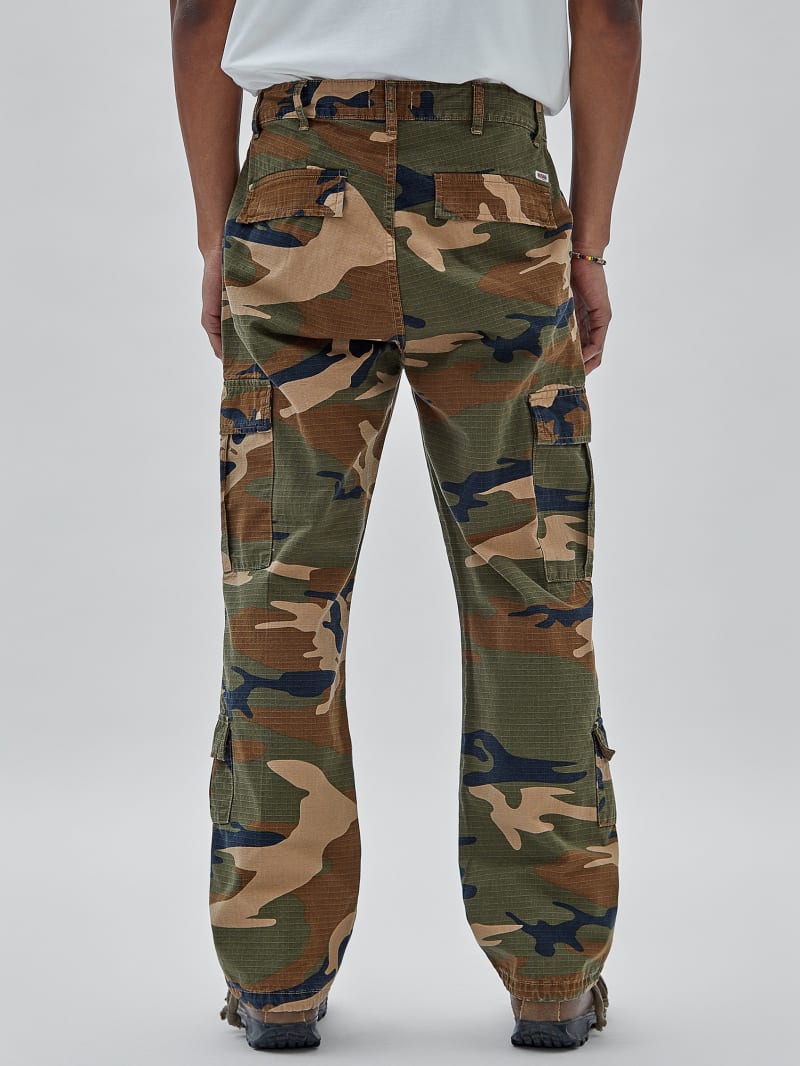 Guess GUESS Originals Ripstop Cargo Pants - Surplus Camo