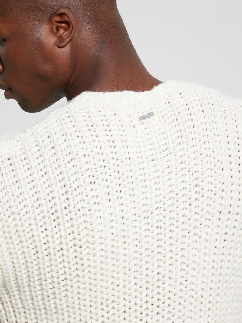 Guess Eco Wool-Blend Grayson Sweater - Quicksand