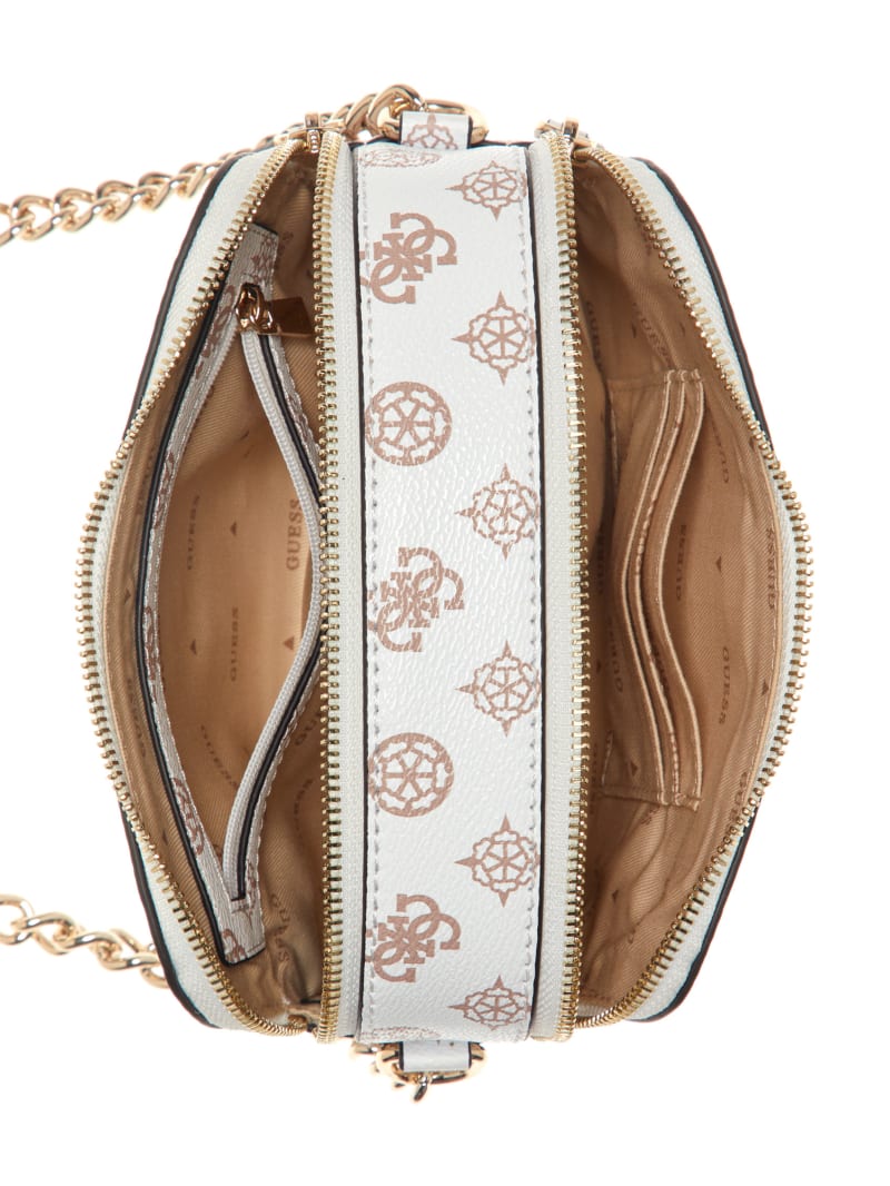 Guess Noelle Peony Logo Camera Crossbody - Willow