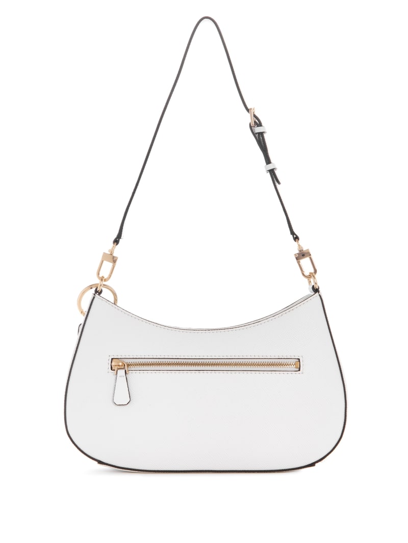 Guess Noelle Shoulder Bag - White