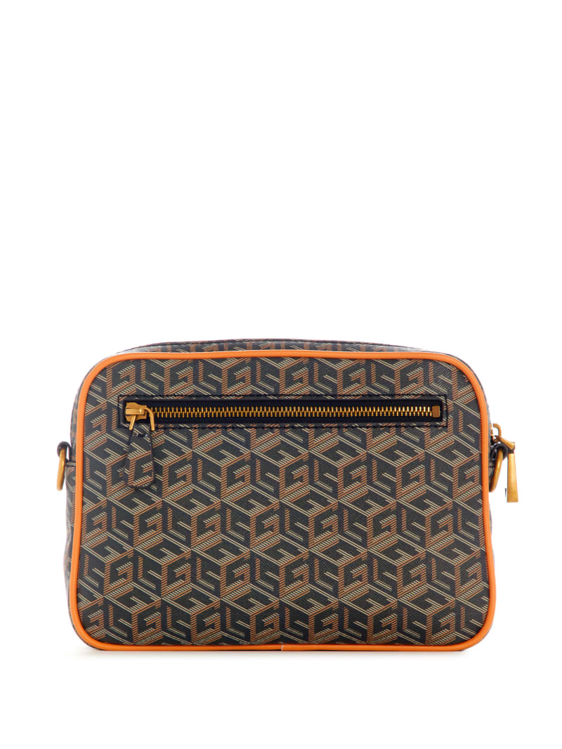 Guess Vikky Camera Bag - Black Gold