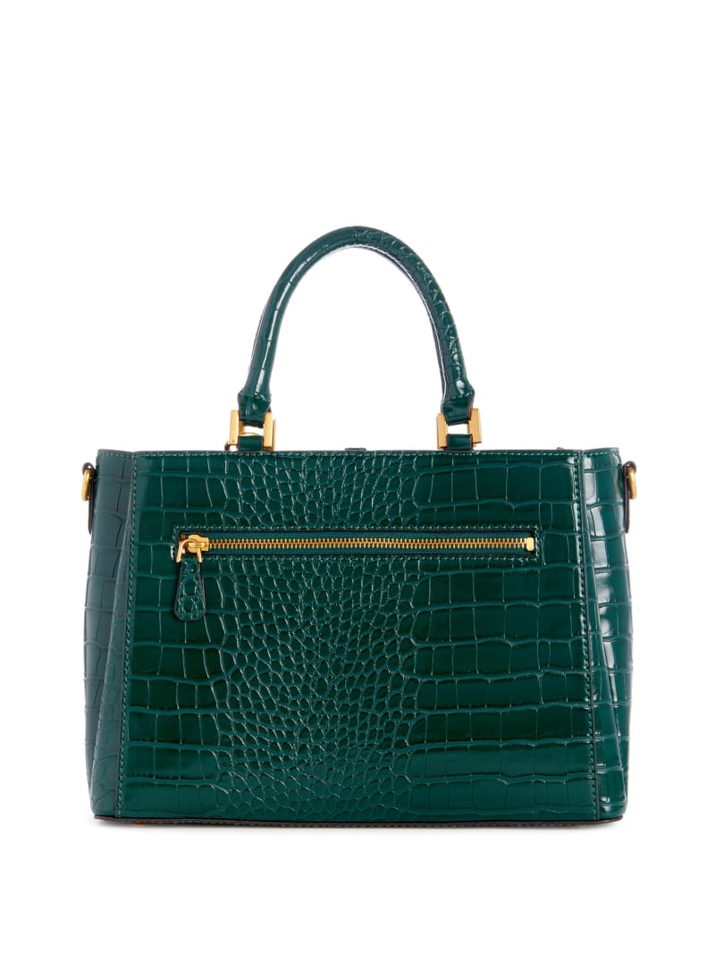 Guess James Girlfriend Satchel - Forest Green