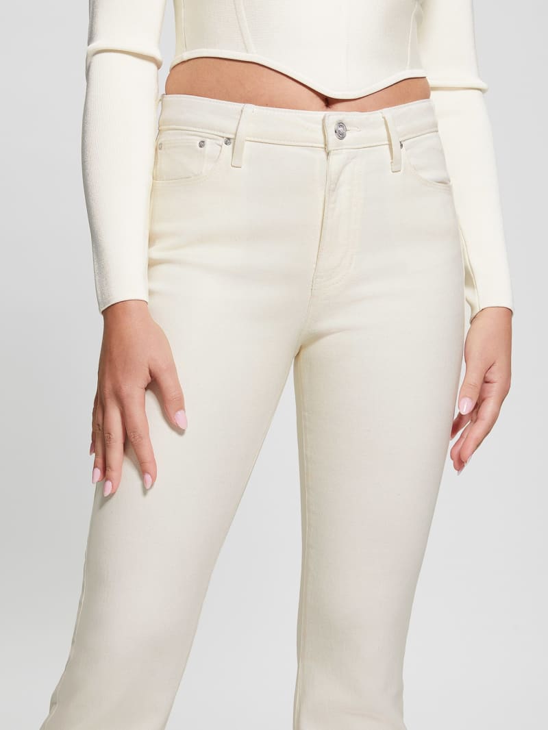 Guess Sexy Flare Jeans - Dove White Multi