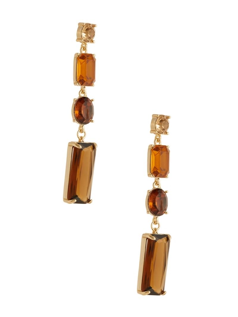 Guess Topaz Drop Earring - Topaz