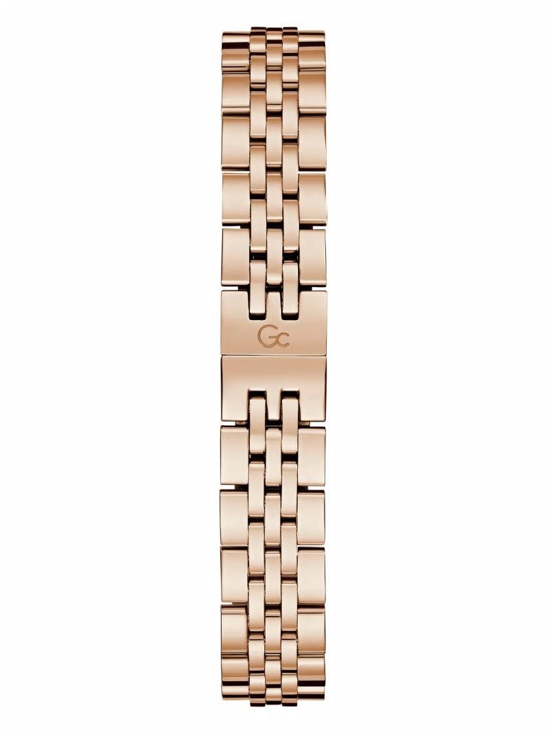 Guess Gc Malachite Gemstone Analog Watch - Rose Gold