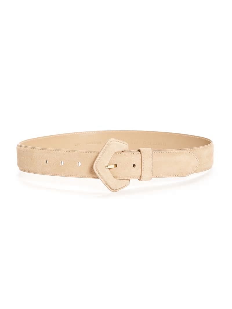 Guess Leather Waist Belt - Tan