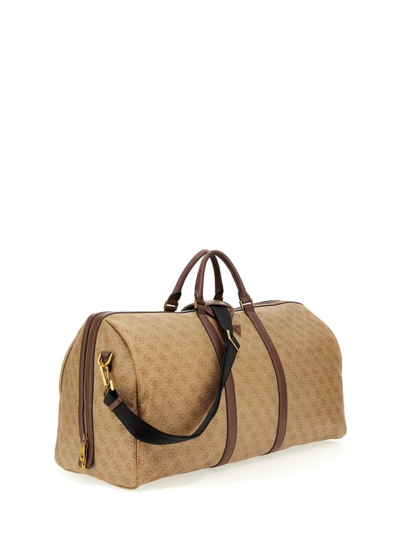 Guess Vezzola Smart Large Weekender Bag - Bamboo