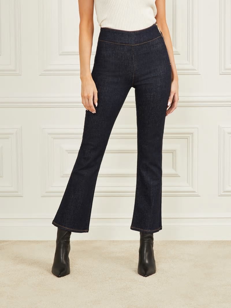 Guess Mia Denim Flare Pant - Hailey Wash