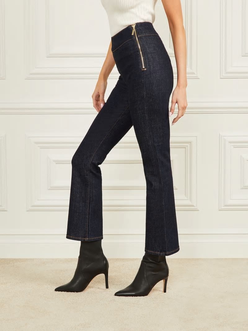 Guess Mia Denim Flare Pant - Hailey Wash