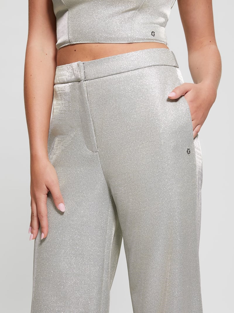 Guess Brisilda Shimmering Pants - Champagne