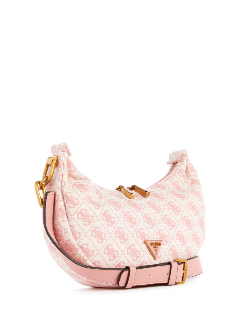 Guess Shemara Mini Hobo Bag - Orange/Marmalade