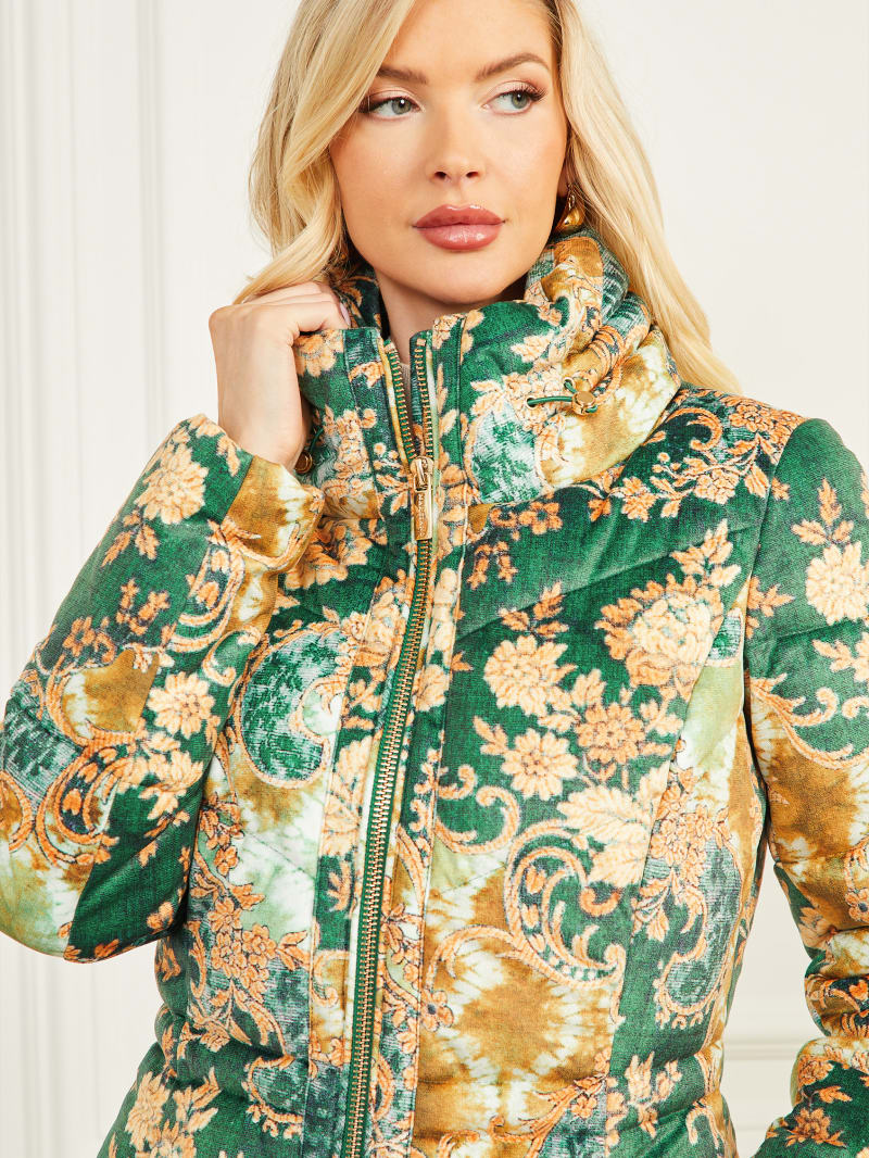 Guess Katrin Puffer Jacket - Heirloom Print