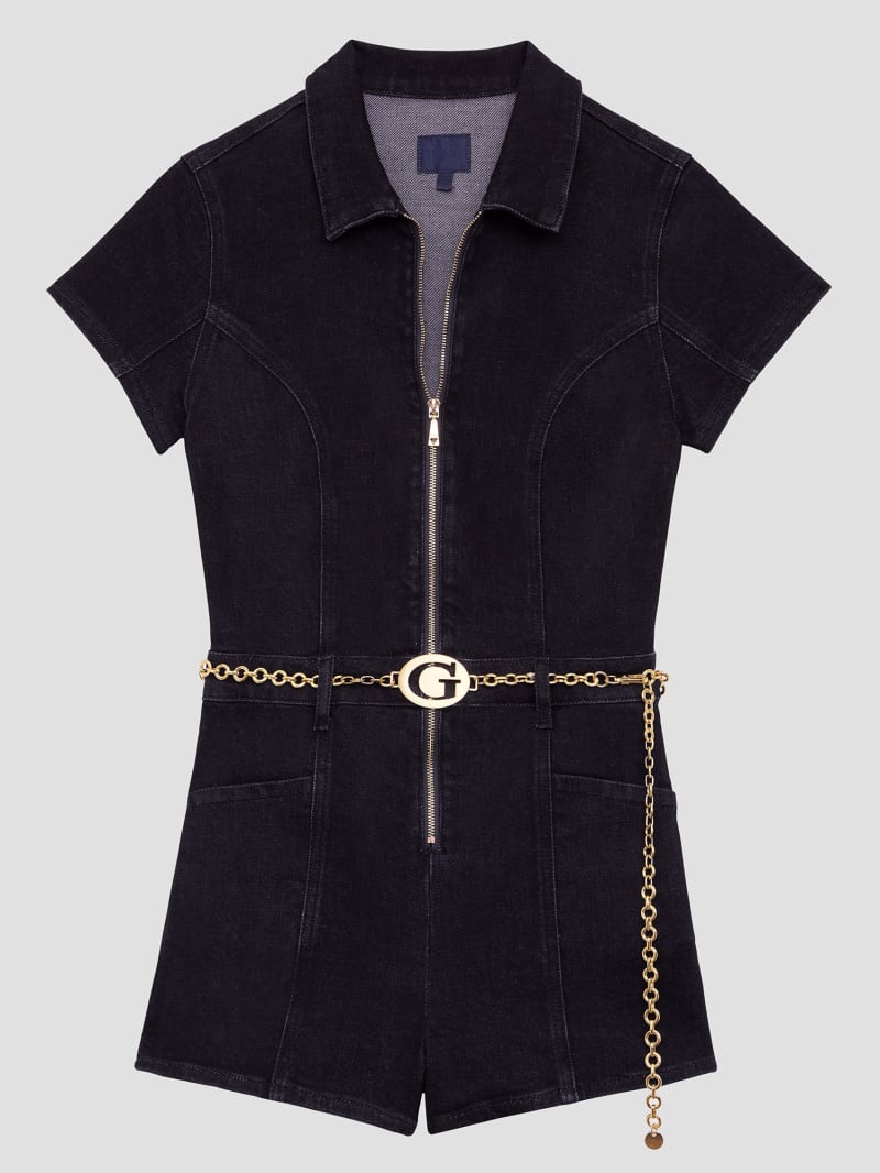 Guess Eco Ember Denim Romper - Le Clique