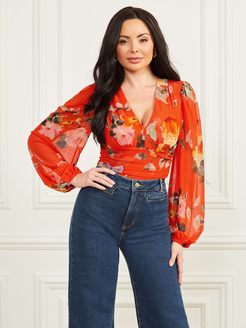 Guess Sofia Bodysuit - Corsage Print