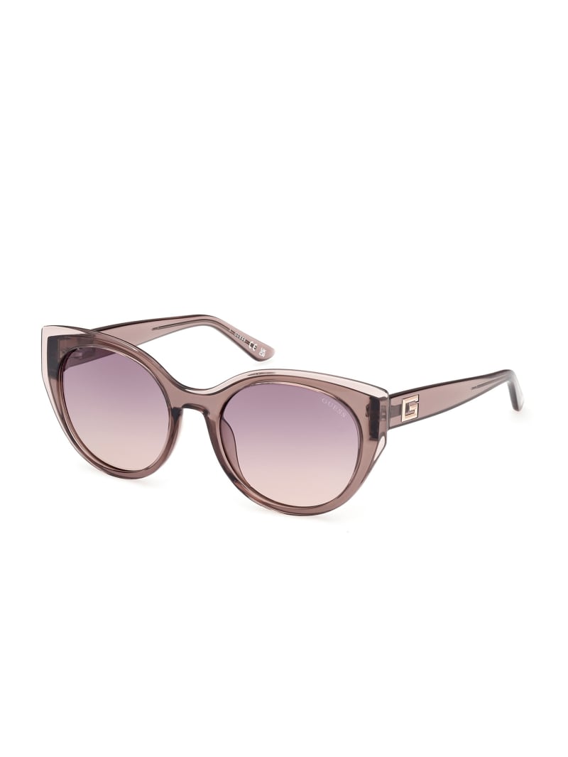 Guess Round Lucite Sunglasses - Pop