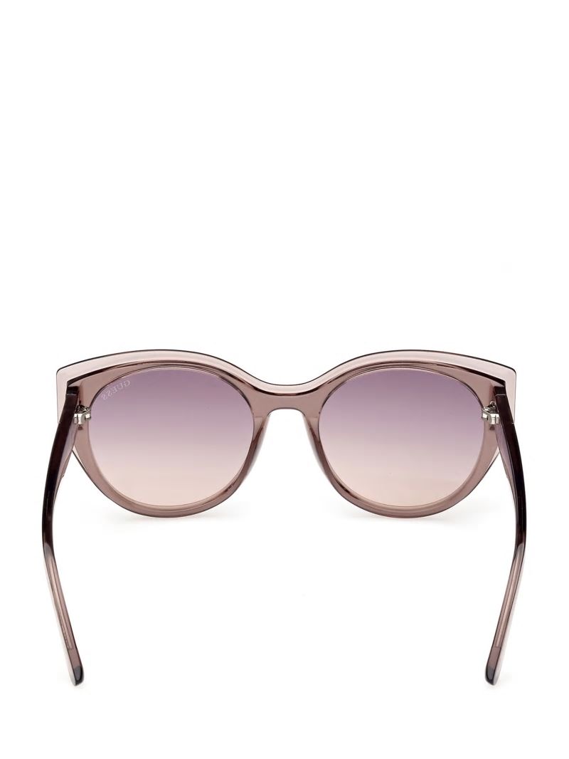 Guess Round Lucite Sunglasses - Pop