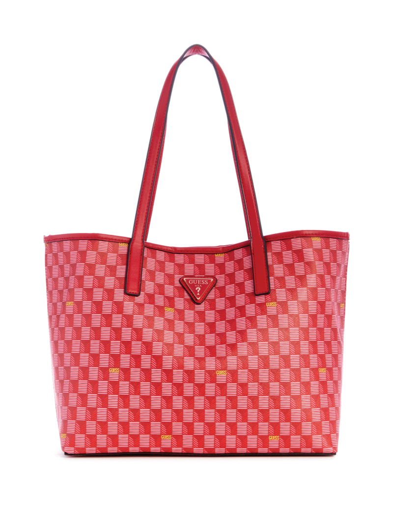 Guess Vikky Geo Signature Tote - Pink