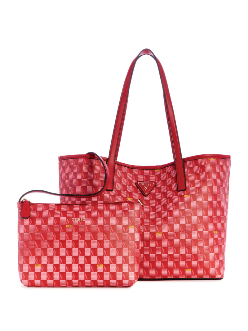 Guess Vikky Geo Signature Tote - Pink