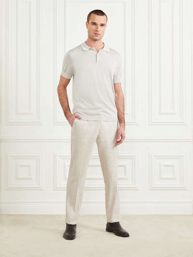 Guess Silk Polo - Full Moon