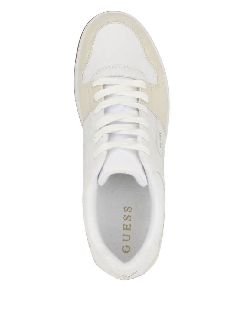 Guess Tinobal G Low-Top Sneakers - Light Grey