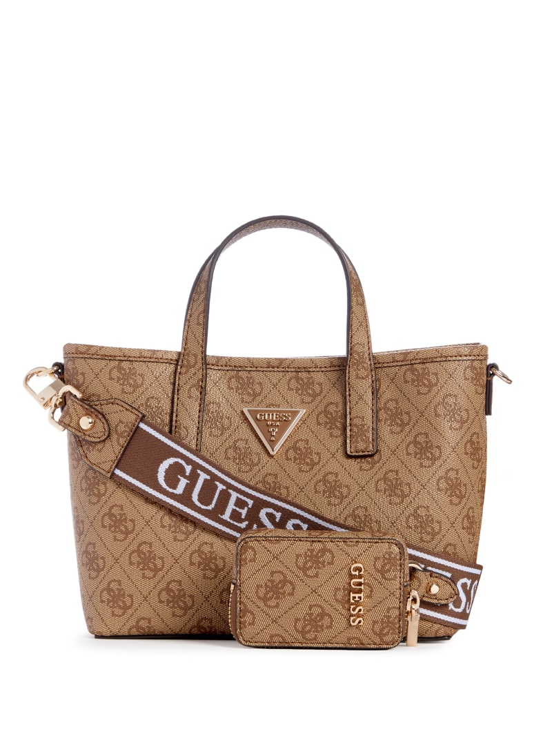 Guess Latona Quattro G Mini Tote Set - Latte Logo