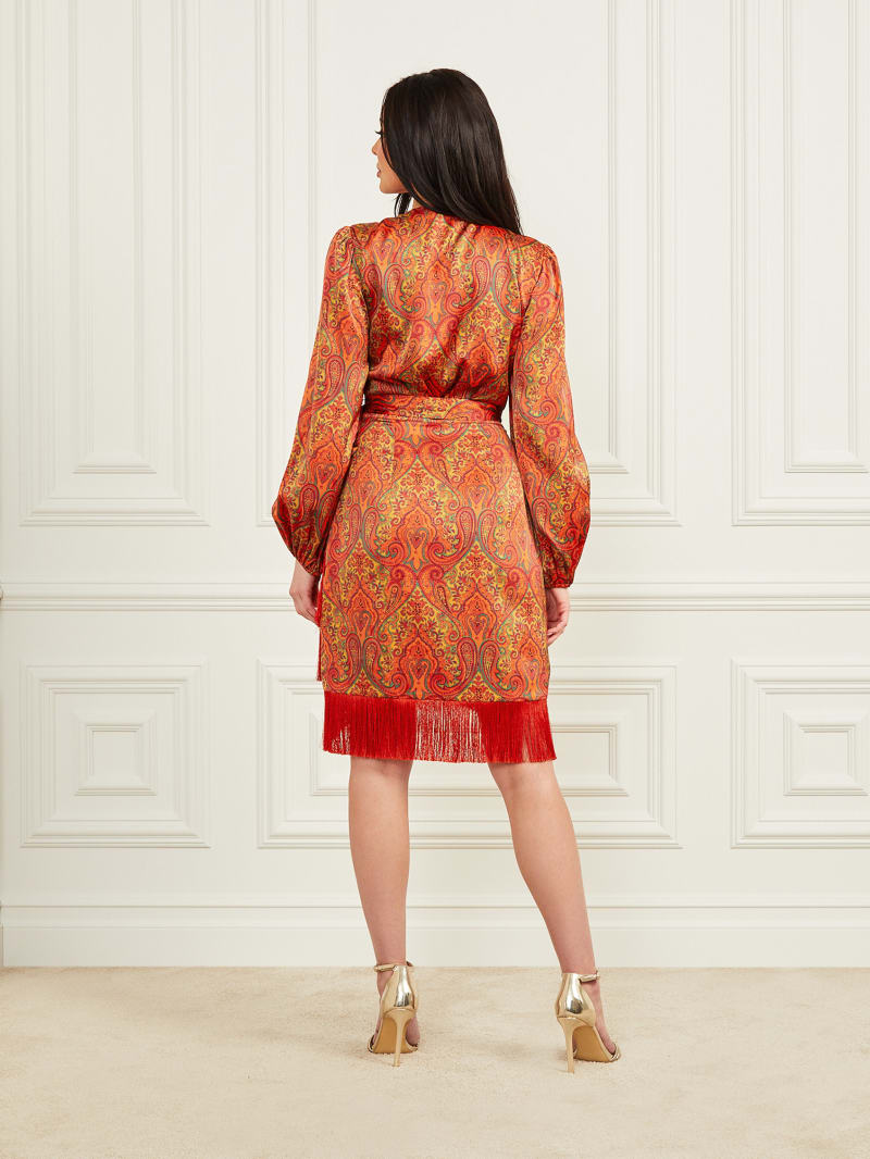 Guess Morris Paisley Dress - Morris Paisley Print