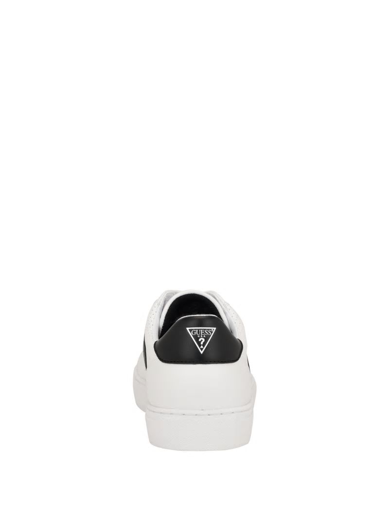 Guess Bixly Signature Stripe Low-Top Sneaker - White