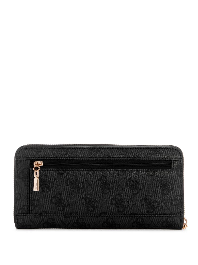 Guess Laurel Large Zip-Around Wallet - Cloud Wash