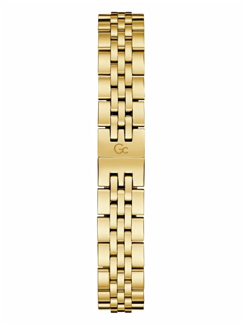 Guess Gc Tiger's Eye Gemstone Analog Watch - Gold