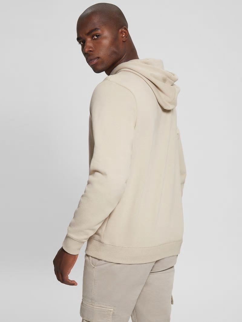 Guess Eco Roy Logo Hoodie - Nomad