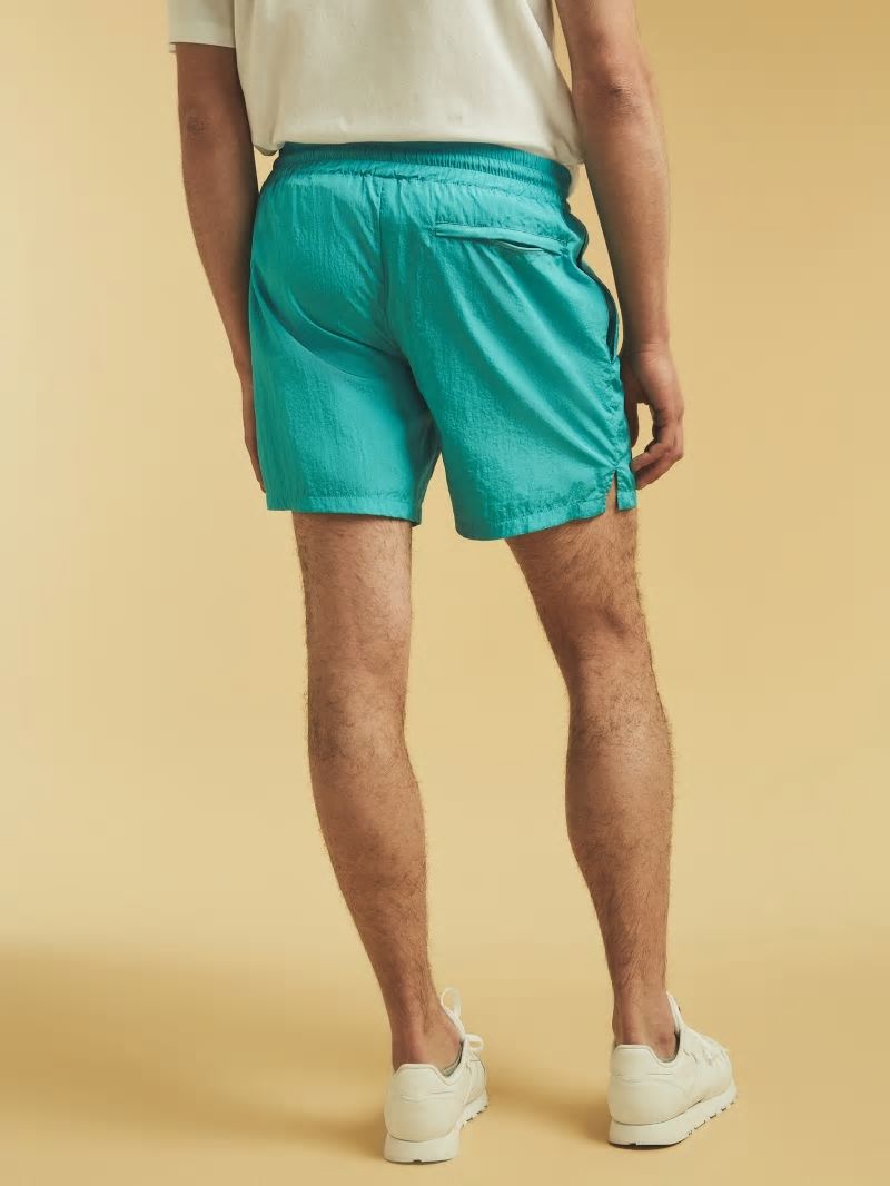 Guess GUESS Originals Kit Nylon Shorts - Paraiso Blue