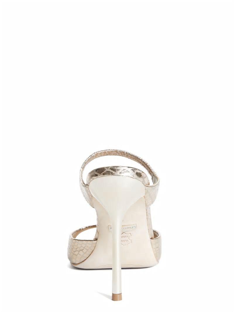 Guess Brielle Satin Sandal - Rose Gold