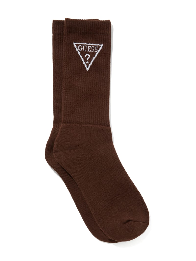 Guess GUESS Originals Paolo Logo Socks - Brown Sand