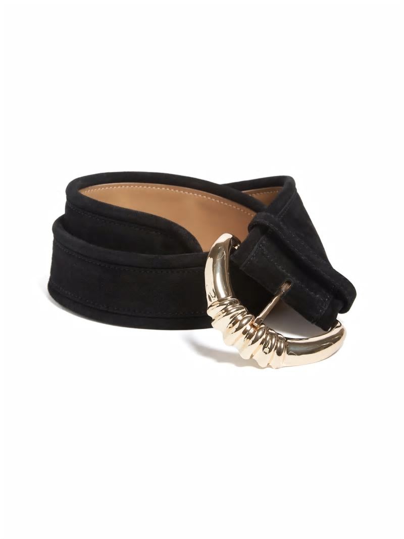 Guess Suede Waist Belt - Black