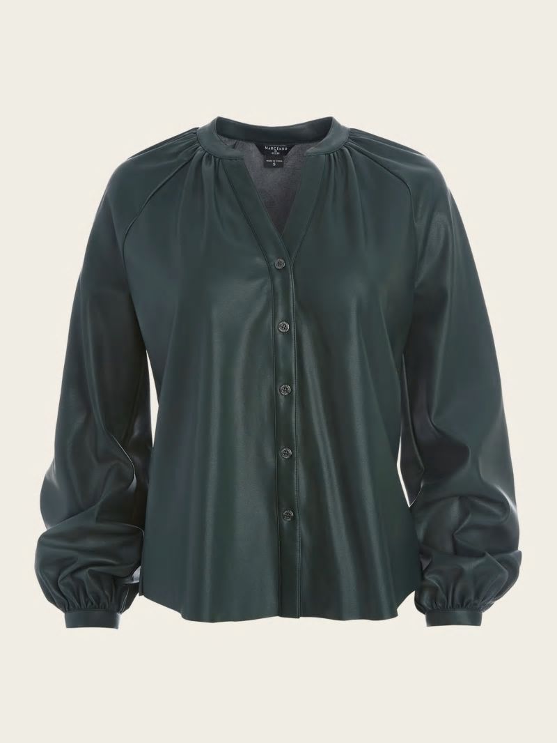 Guess Foxton Blouse - Chenille Green