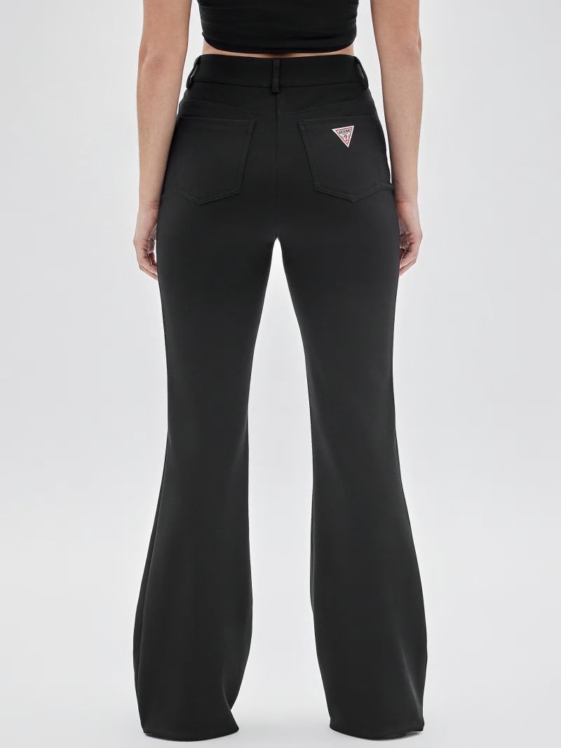 Guess GUESS Originals Pintuck Flared Pants - Black