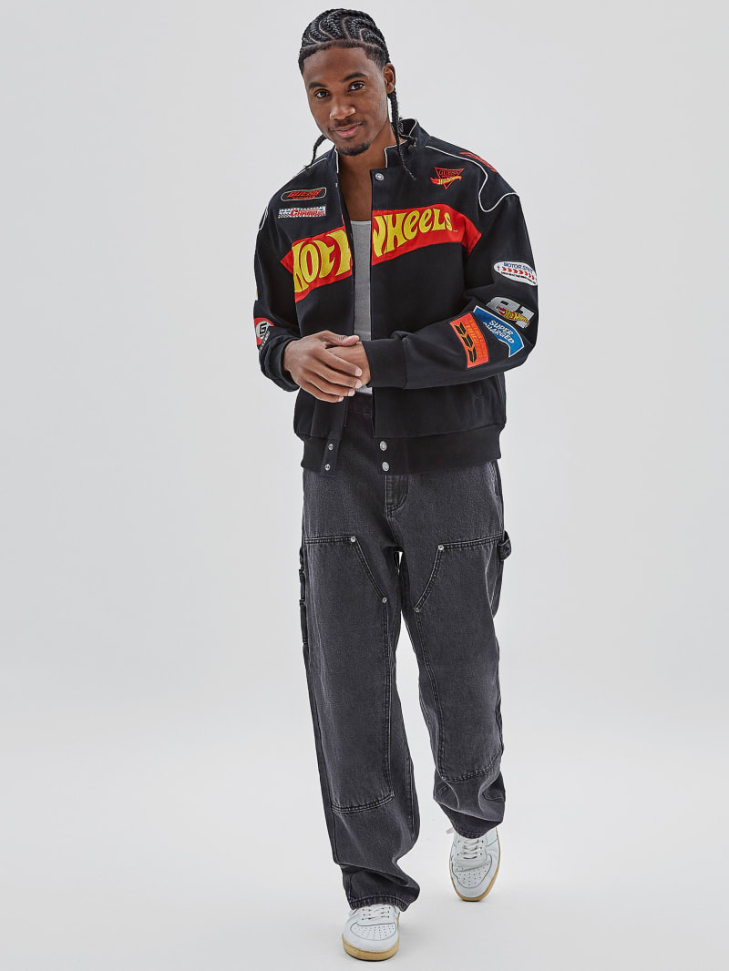 Guess GUESS Originals x Hot Wheels Racing Jacket - Black